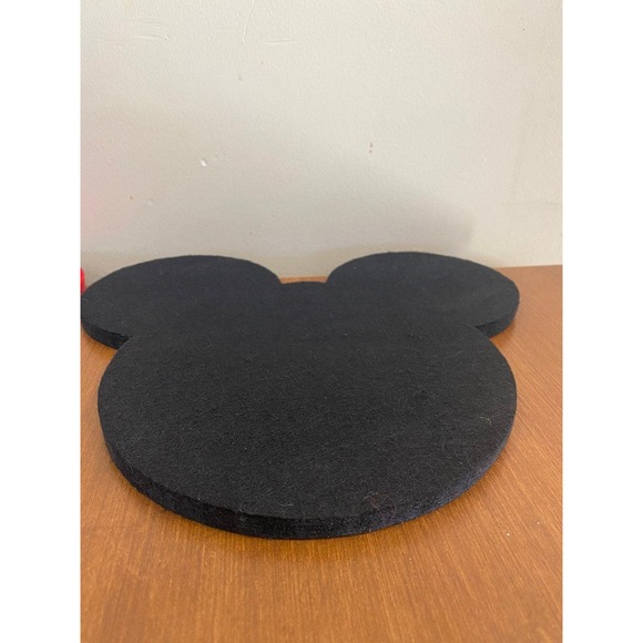 Black & Red Mickey Mouse Foam Head Signs Decorations Crafts - Picture 4 of 6